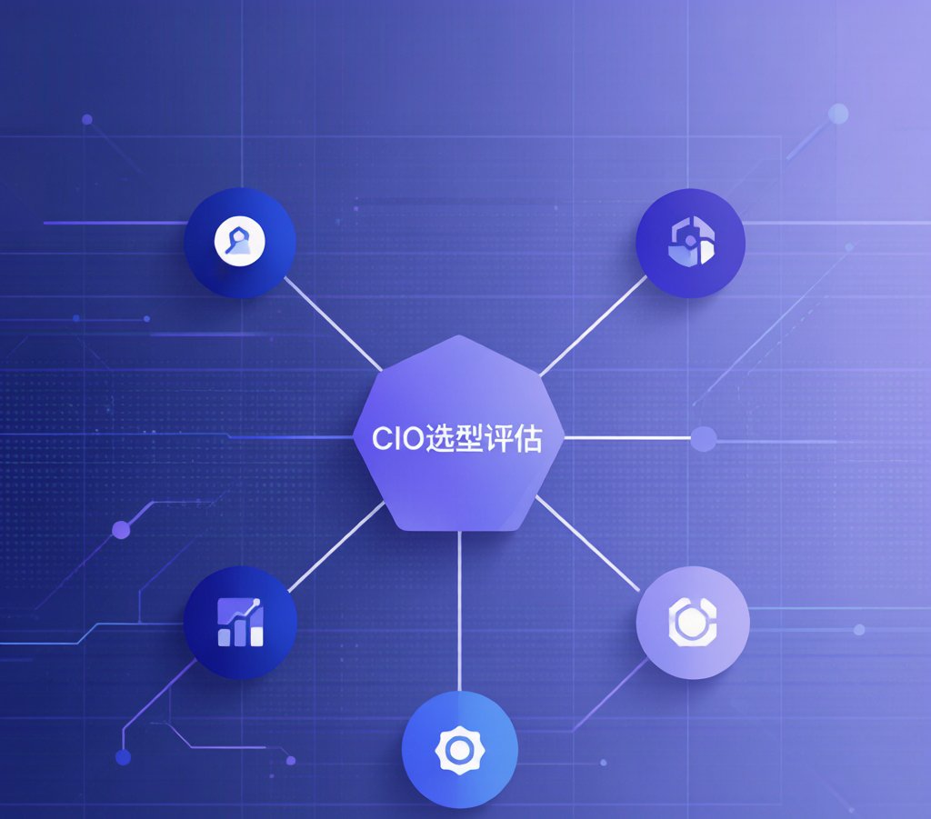 企业CIO AI Agent服务商能力评估框架示意图